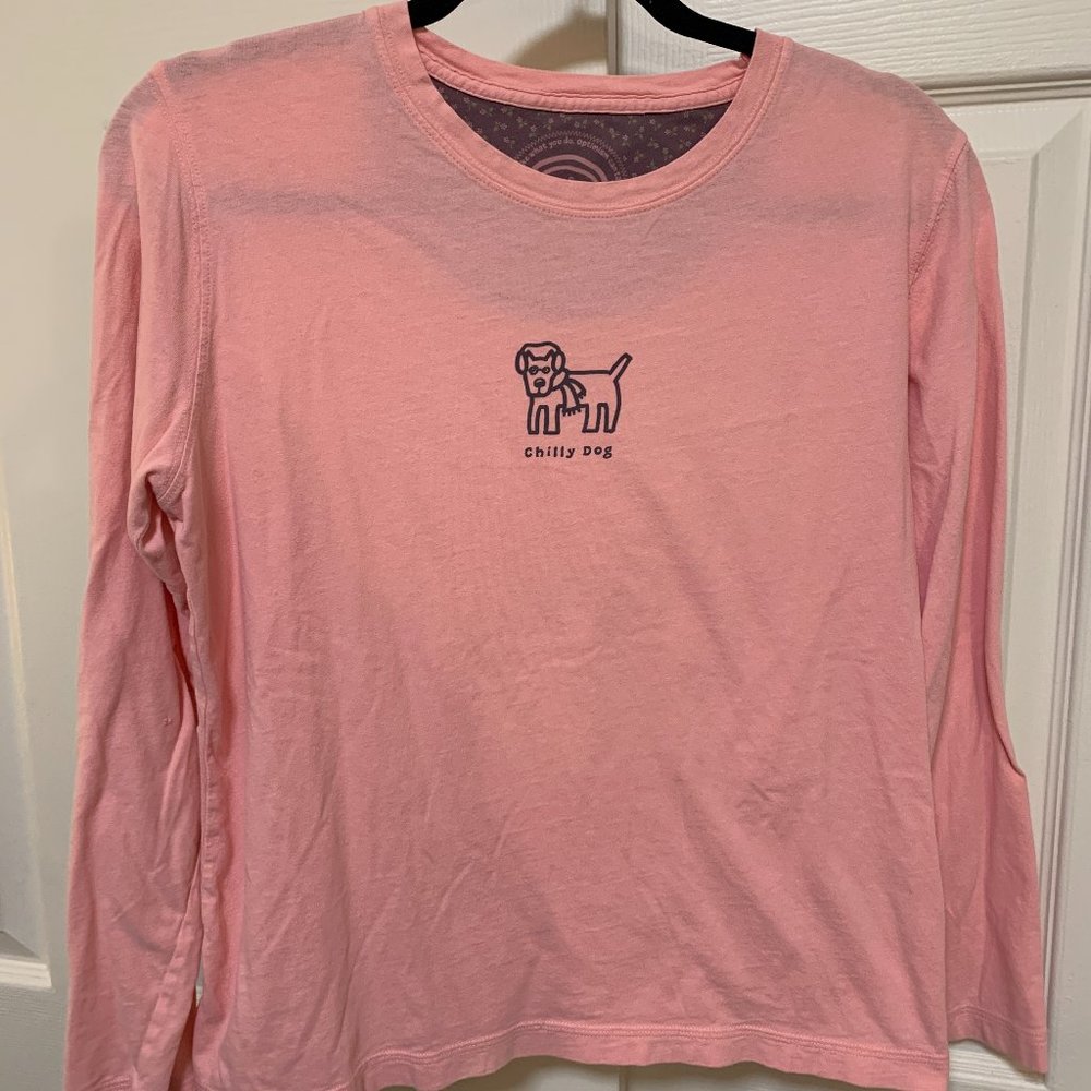 Life is Good "Chilly Dog" tee